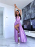 Long dress "SIEVIŠĶĪBA" - LAVENDER